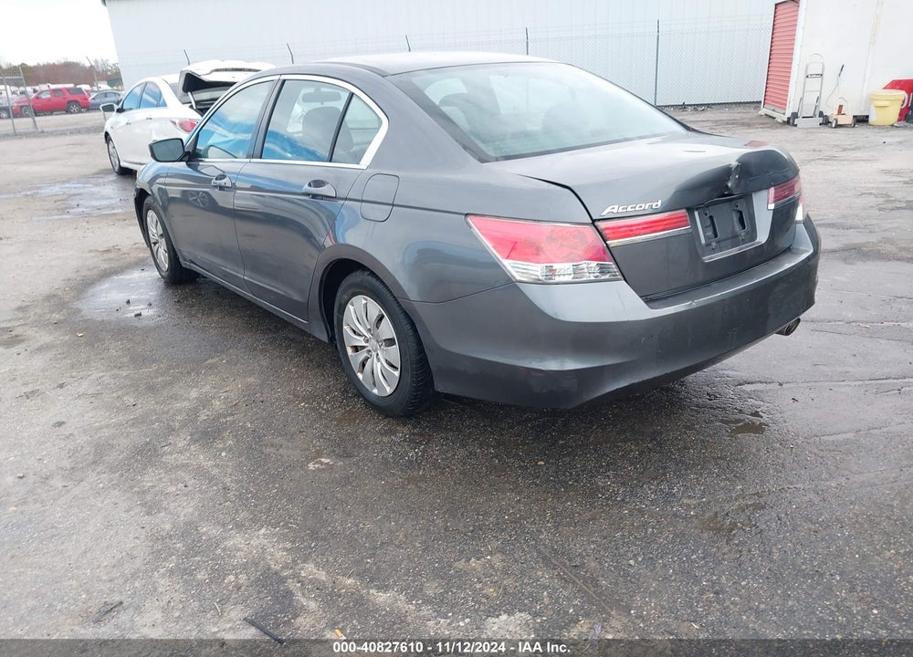 2012 HONDA ACCORD 2.4 LX VIN: 1HGCP2F39CA222400
