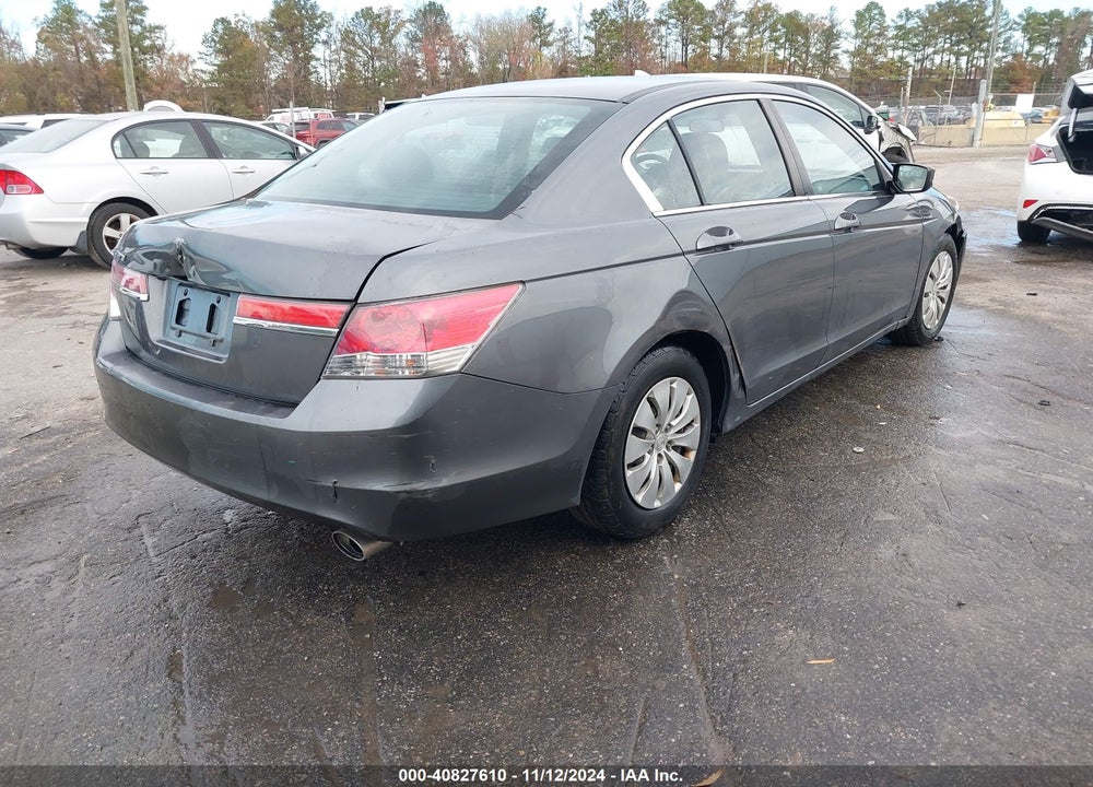 2012 HONDA ACCORD 2.4 LX VIN: 1HGCP2F39CA222400
