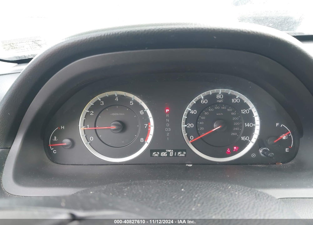 2012 HONDA ACCORD 2.4 LX VIN: 1HGCP2F39CA222400