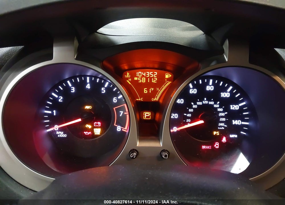 2013 NISSAN JUKE SL VIN: JN8AF5MV6DT209595