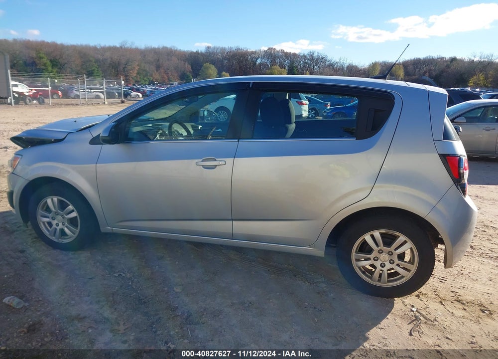 2013 CHEVROLET SONIC LT MANUAL VIN: 1G1JD6SH6D4201259