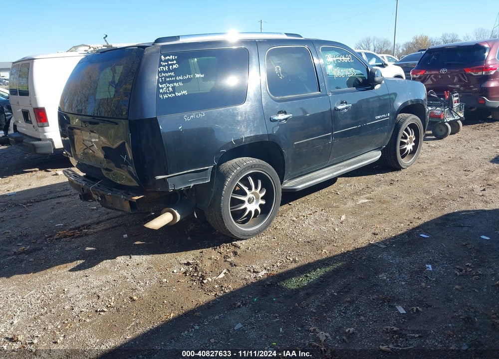2007 GMC YUKON DENALI VIN: 1GKFK63857J336597