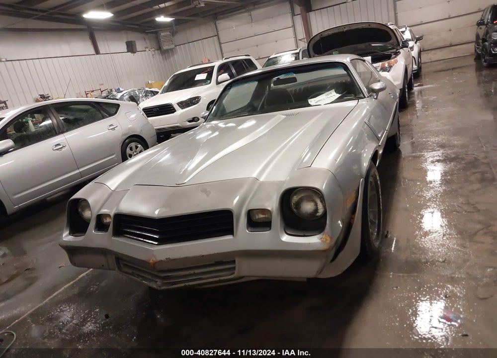1981 CHEVROLET CAMARO VIN: 1G1AP87H3BL146784