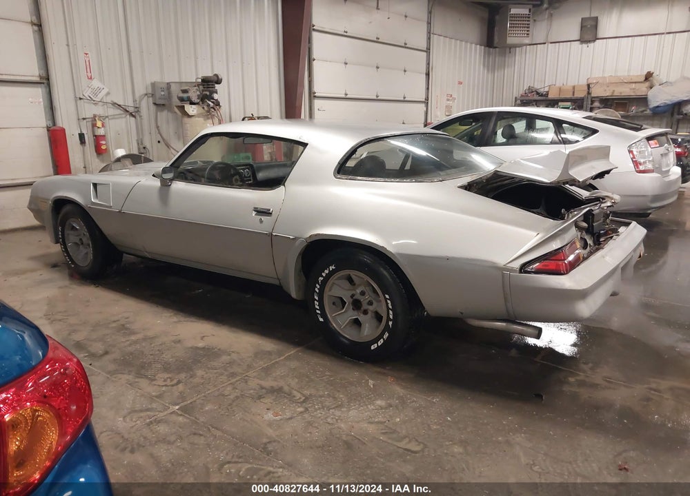 1981 CHEVROLET CAMARO VIN: 1G1AP87H3BL146784