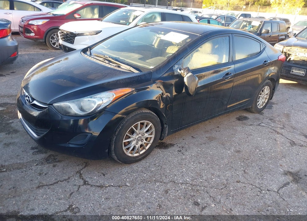 2013 HYUNDAI ELANTRA GLS VIN: KMHDH4AE3DU592550