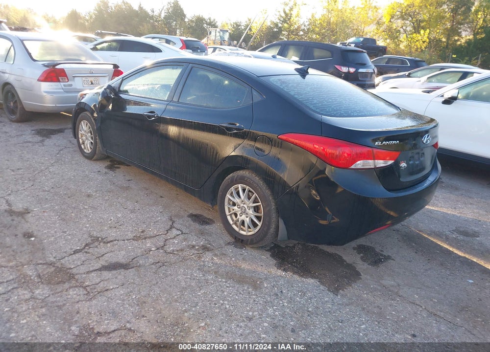 2013 HYUNDAI ELANTRA GLS VIN: KMHDH4AE3DU592550
