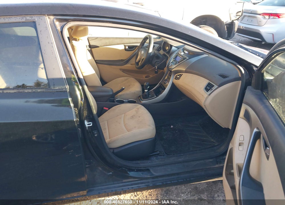 2013 HYUNDAI ELANTRA GLS VIN: KMHDH4AE3DU592550