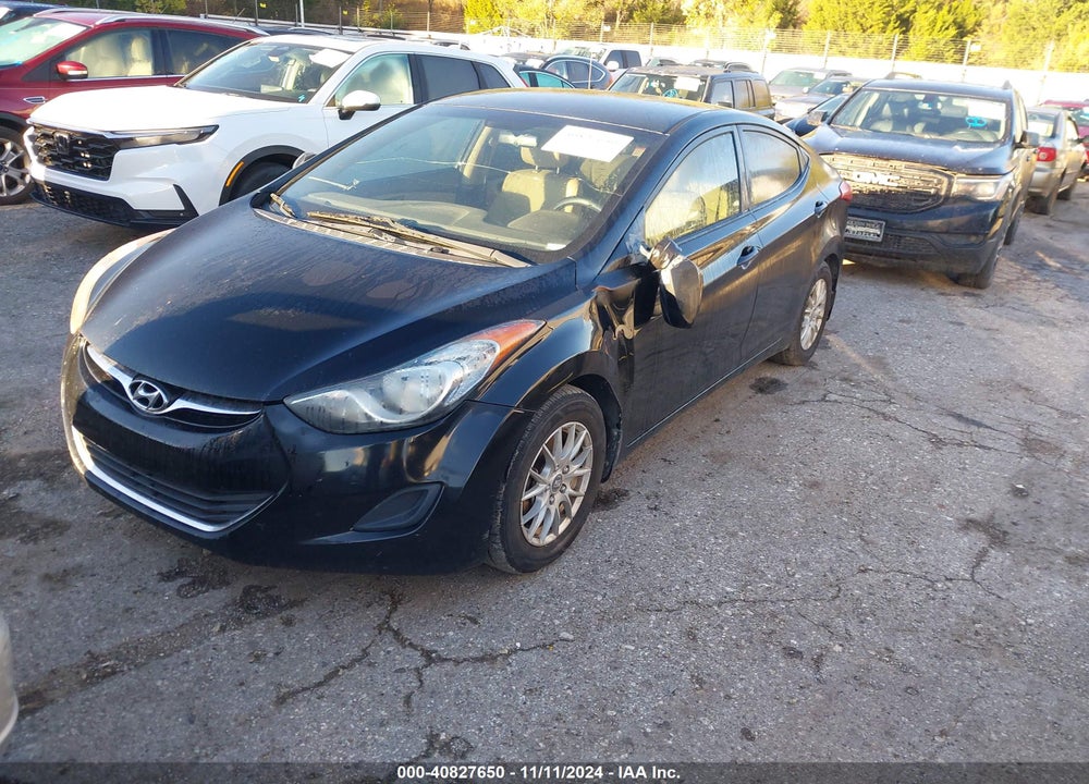 2013 HYUNDAI ELANTRA GLS VIN: KMHDH4AE3DU592550