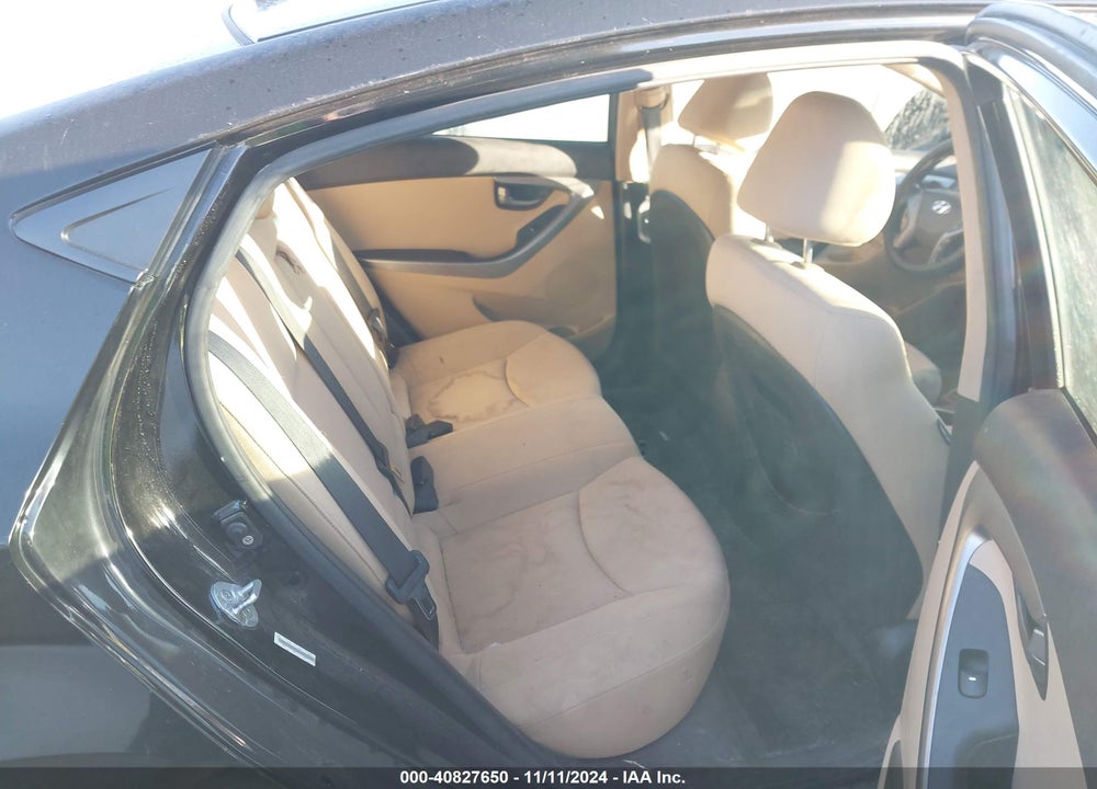2013 HYUNDAI ELANTRA GLS VIN: KMHDH4AE3DU592550