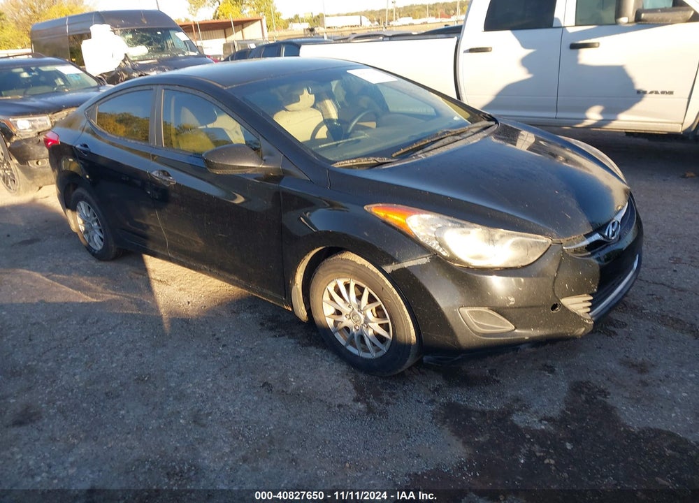 2013 HYUNDAI ELANTRA GLS VIN: KMHDH4AE3DU592550