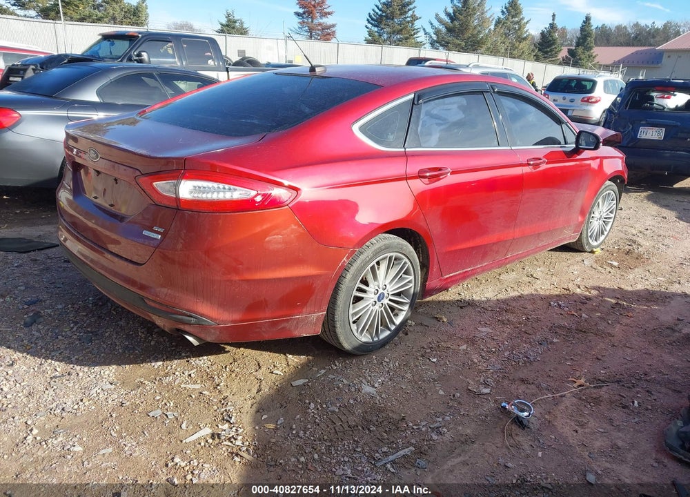 2015 FORD FUSION SE VIN: 3FA6P0HD5FR294314