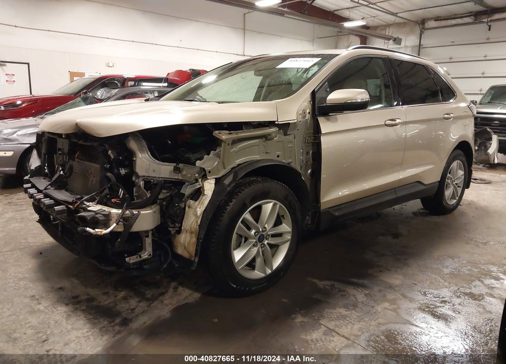 2018 FORD EDGE SEL VIN: 2FMPK4J82JBB12170