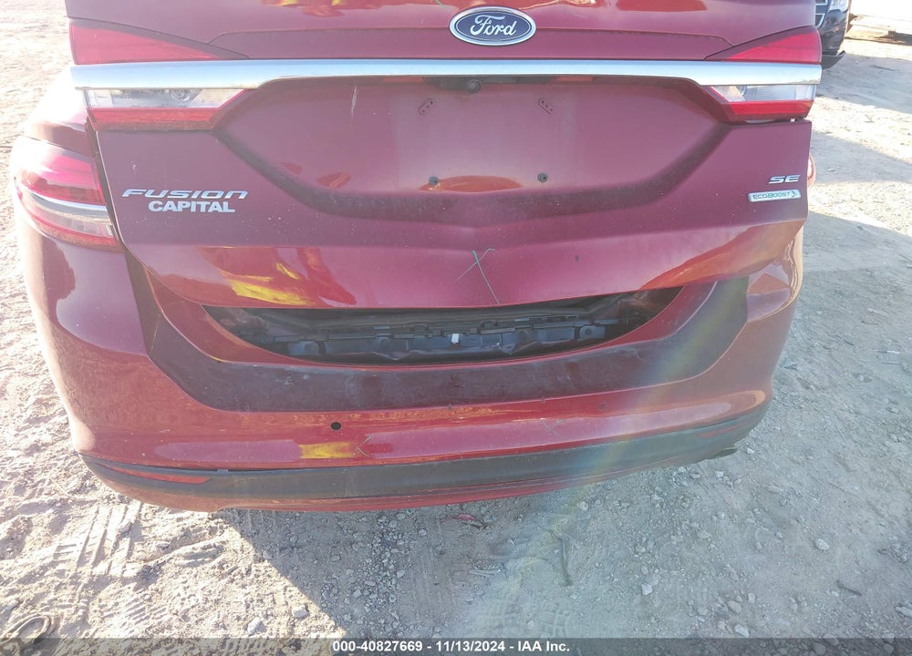 2017 FORD FUSION SE VIN: 3FA6P0HD5HR410775