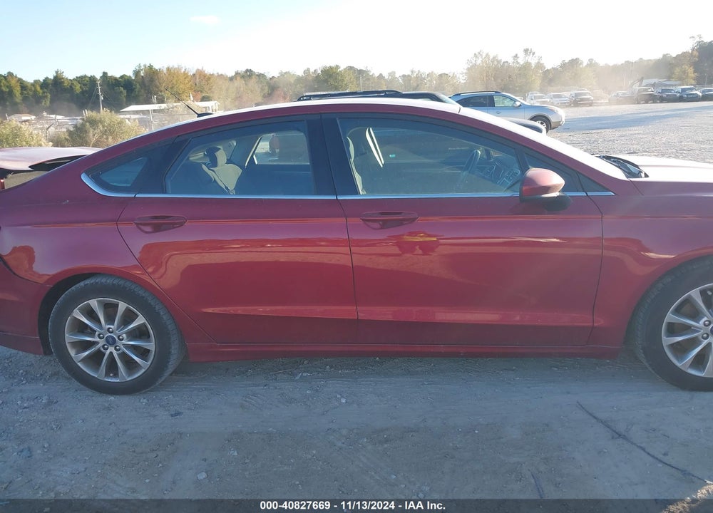 2017 FORD FUSION SE VIN: 3FA6P0HD5HR410775