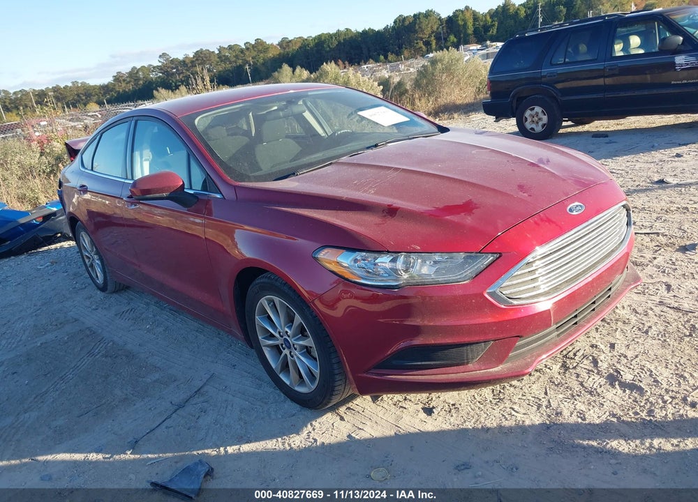 2017 FORD FUSION SE VIN: 3FA6P0HD5HR410775