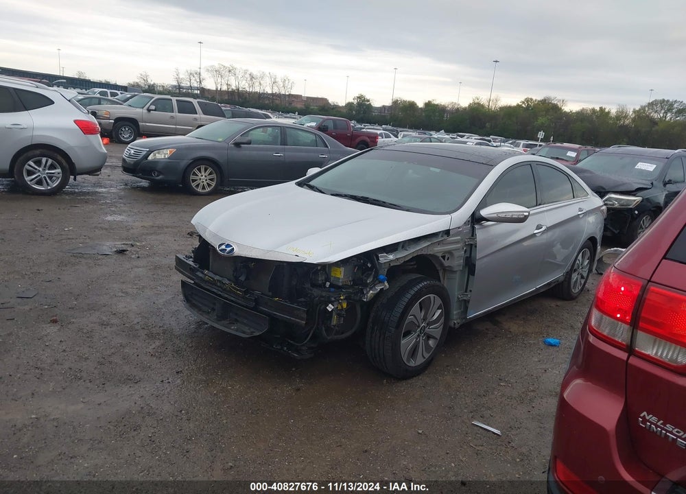 2014 HYUNDAI SONATA HYBRID LIMITED VIN: KMHEC4A49EA104716