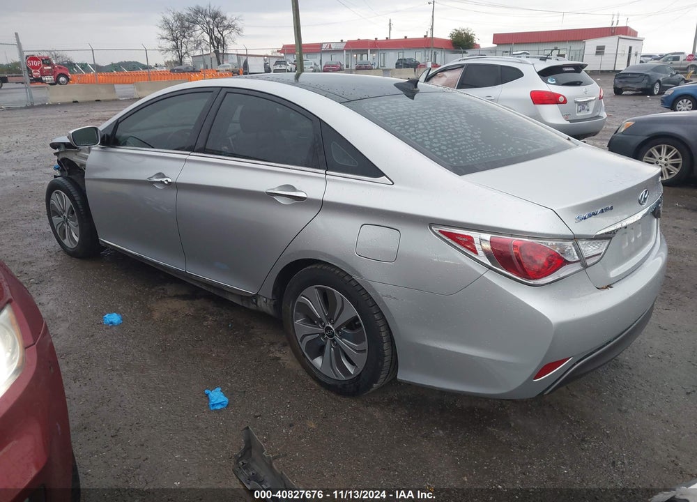 2014 HYUNDAI SONATA HYBRID LIMITED VIN: KMHEC4A49EA104716