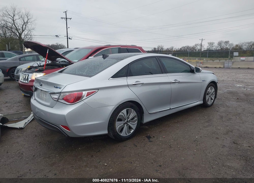 2014 HYUNDAI SONATA HYBRID LIMITED VIN: KMHEC4A49EA104716