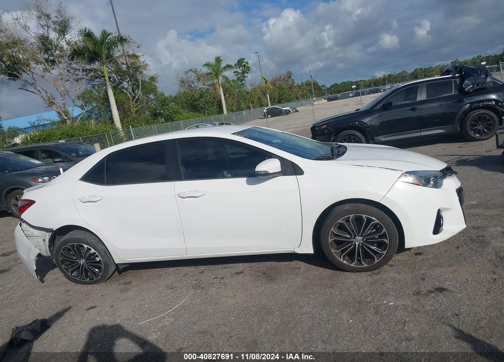 2015 TOYOTA COROLLA S PLUS VIN: 5YFBURHE1FP340001