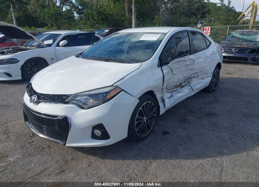 2015 TOYOTA COROLLA S PLUS VIN: 5YFBURHE1FP340001
