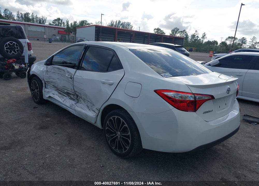 2015 TOYOTA COROLLA S PLUS VIN: 5YFBURHE1FP340001