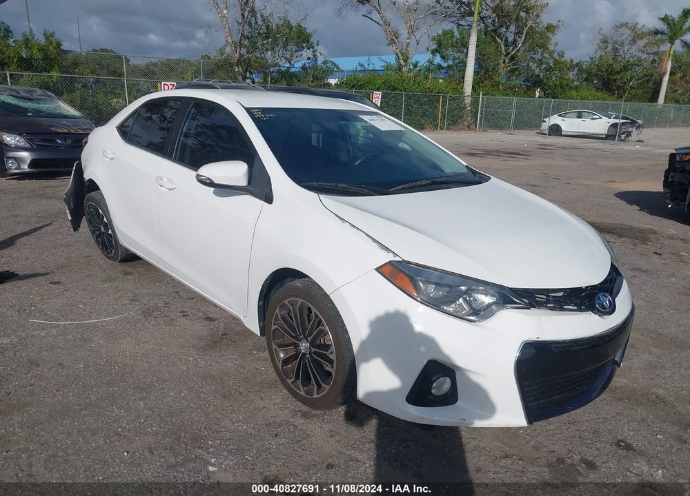 2015 TOYOTA COROLLA S PLUS VIN: 5YFBURHE1FP340001