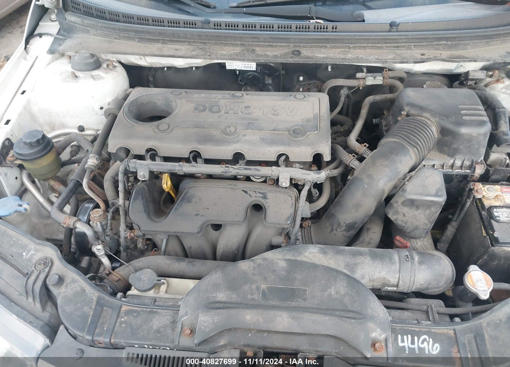 2010 KIA FORTE EX VIN: KNAFU4A23A5843567