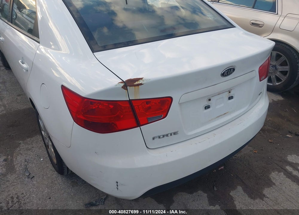 2010 KIA FORTE EX VIN: KNAFU4A23A5843567