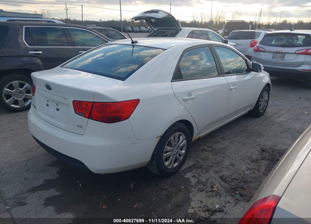2010 KIA FORTE EX VIN: KNAFU4A23A5843567
