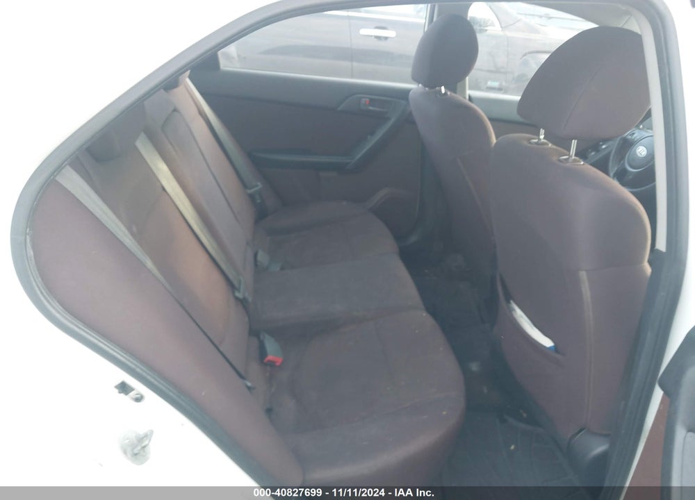 2010 KIA FORTE EX VIN: KNAFU4A23A5843567