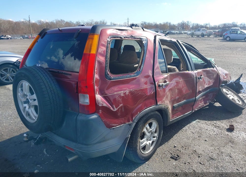 2004 HONDA CR-V EX VIN: SHSRD77894U251440