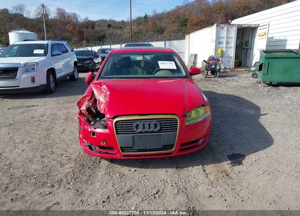 2005 AUDI A4 2.0T VIN: WAUAF68E95A438441