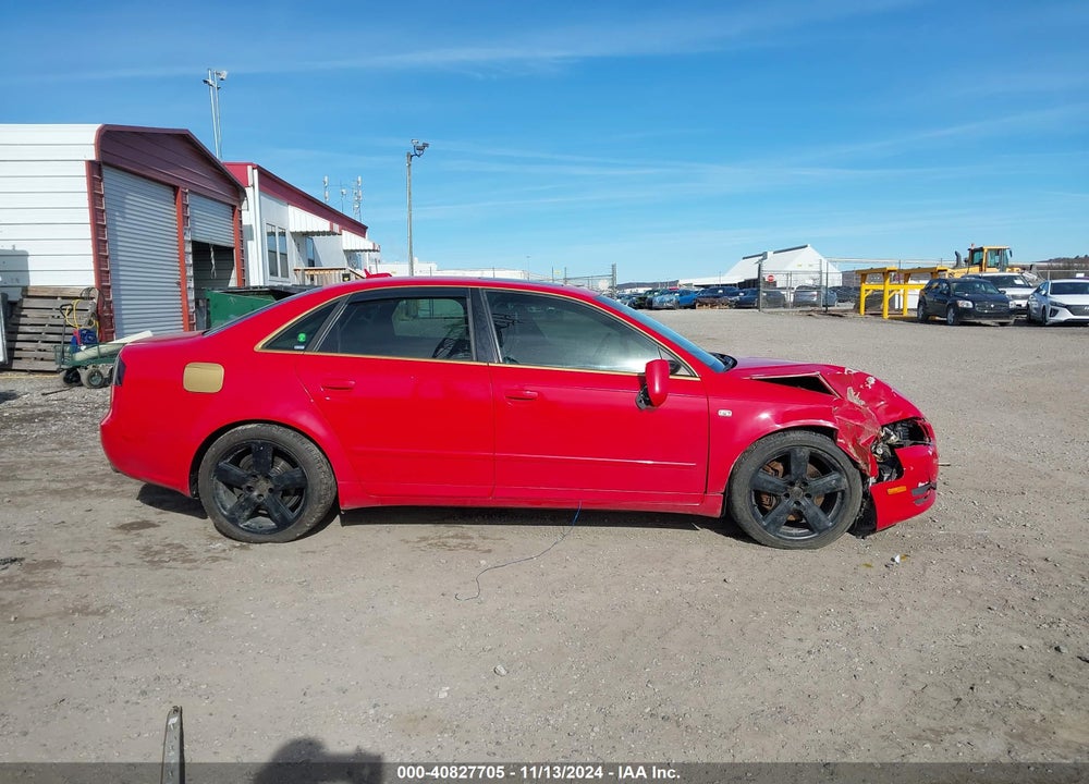2005 AUDI A4 2.0T VIN: WAUAF68E95A438441