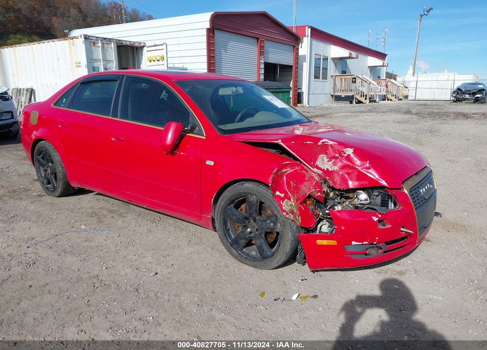 2005 AUDI A4 2.0T VIN: WAUAF68E95A438441