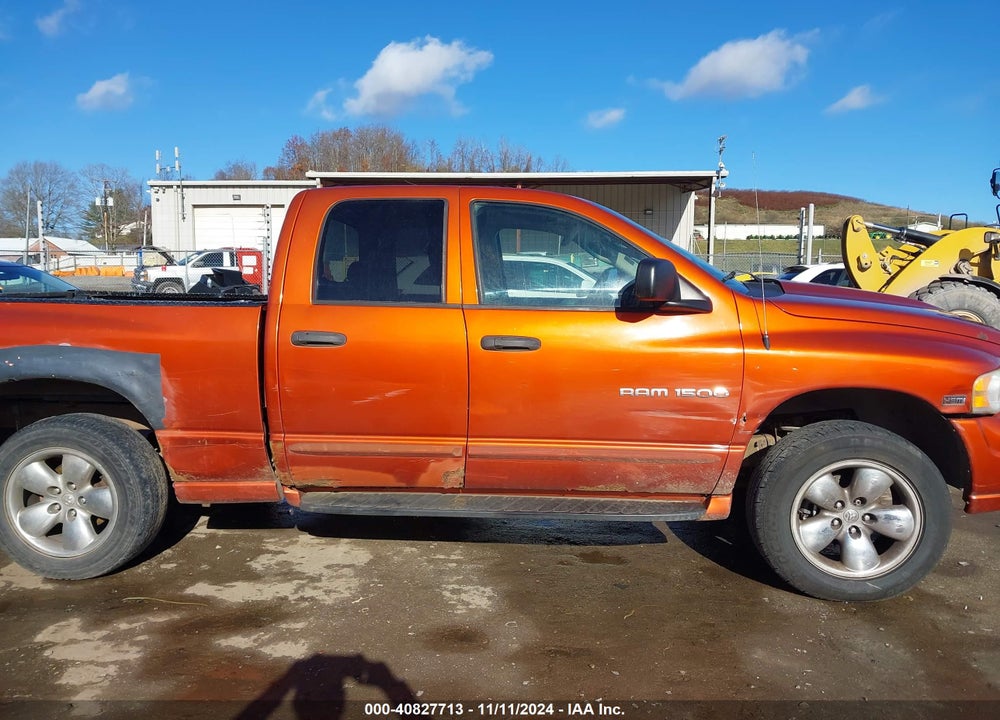 2005 DODGE RAM 1500 SLT/LARAMIE VIN: 1D7HU18D65J626888