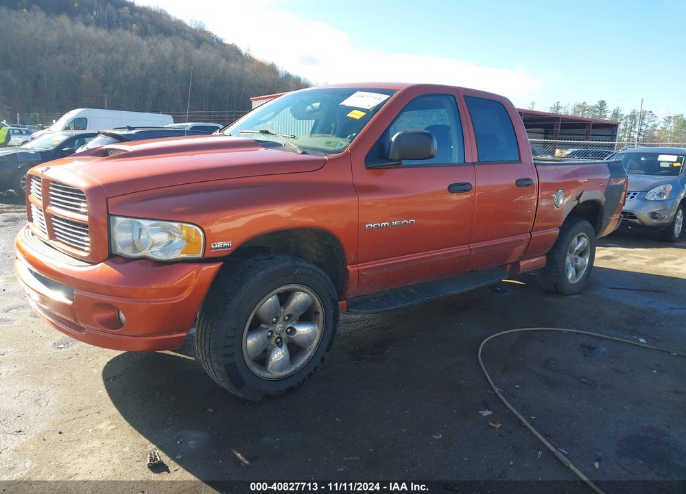 2005 DODGE RAM 1500 SLT/LARAMIE VIN: 1D7HU18D65J626888