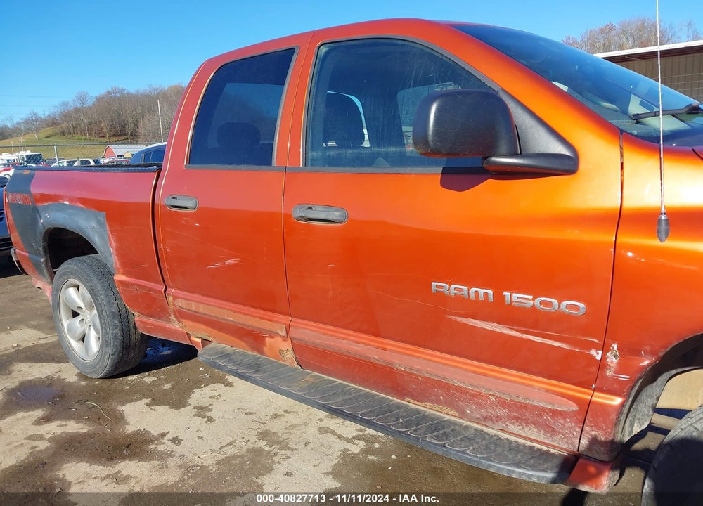 2005 DODGE RAM 1500 SLT/LARAMIE VIN: 1D7HU18D65J626888