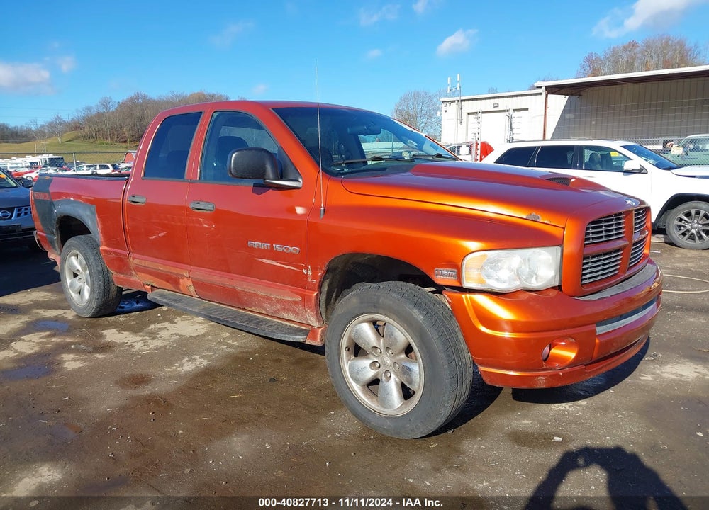 2005 DODGE RAM 1500 SLT/LARAMIE VIN: 1D7HU18D65J626888