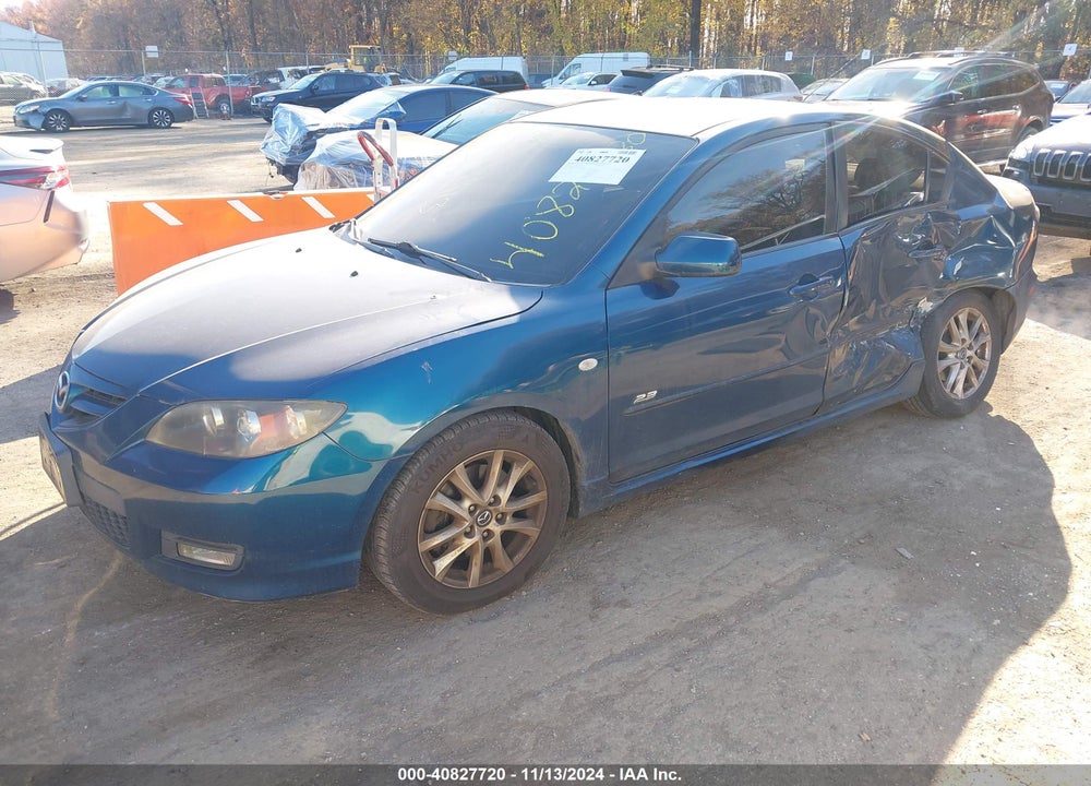 2008 MAZDA 3 S TOURING VIN: JM1BK323X81782390
