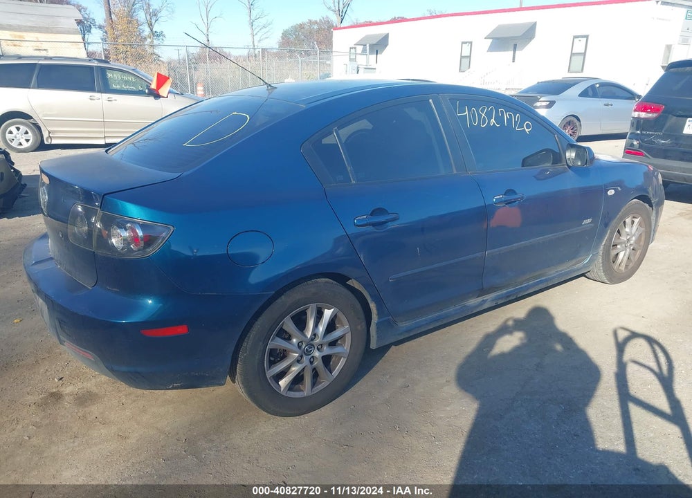 2008 MAZDA 3 S TOURING VIN: JM1BK323X81782390