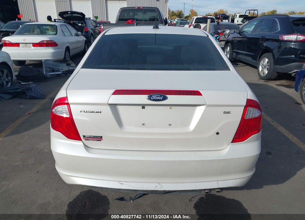 2012 FORD FUSION SE VIN: 3FAHP0HA5CR357356