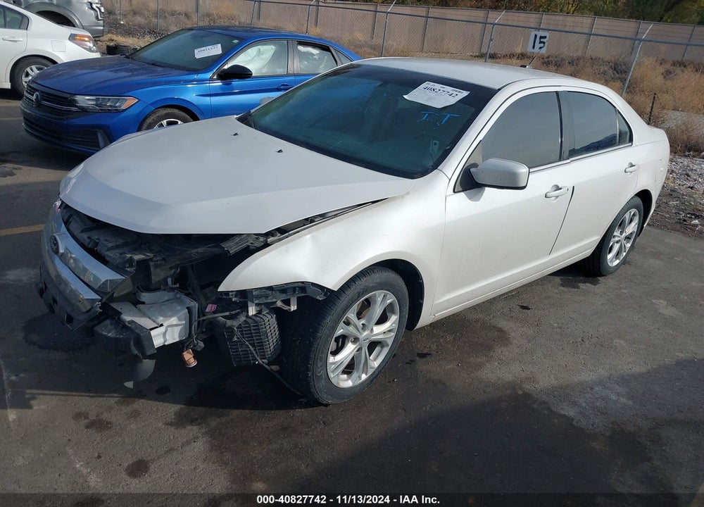2012 FORD FUSION SE VIN: 3FAHP0HA5CR357356
