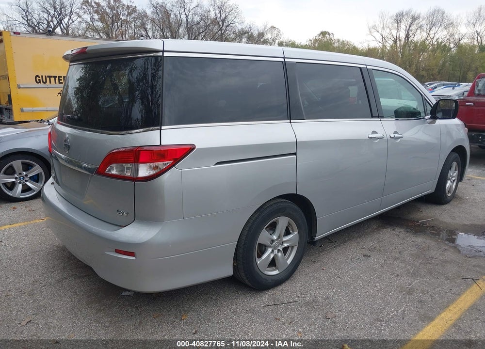2011 NISSAN QUEST SV VIN: JN8AE2KP6B9001801