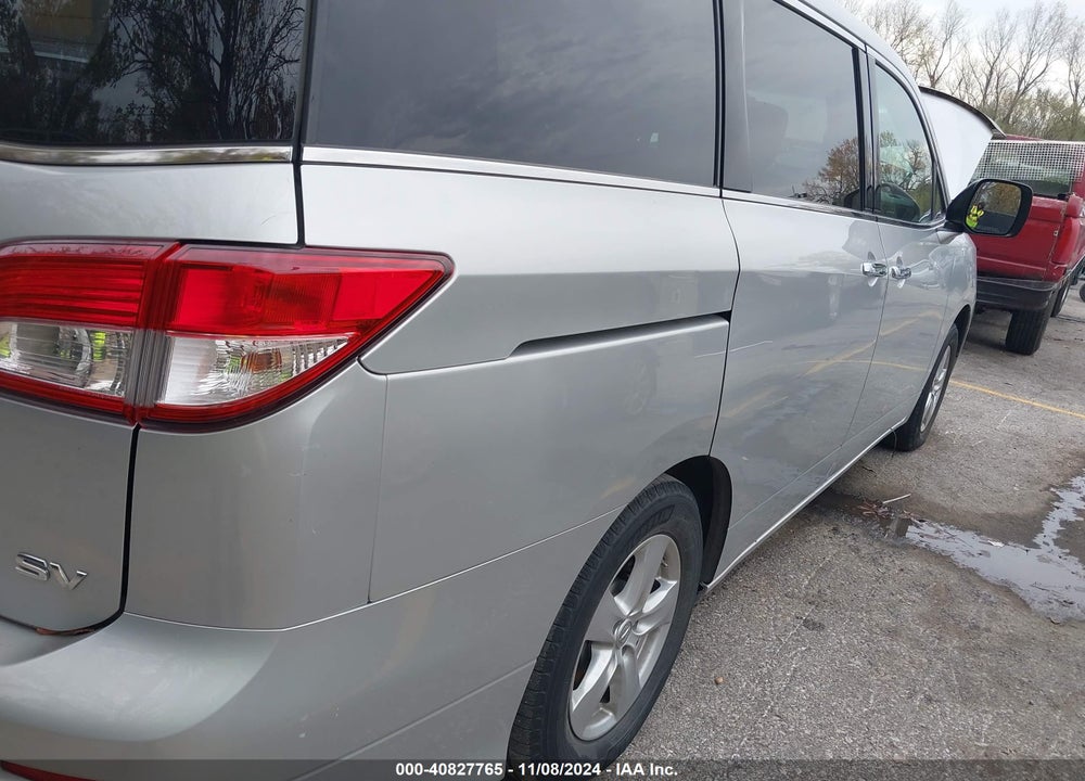 2011 NISSAN QUEST SV VIN: JN8AE2KP6B9001801