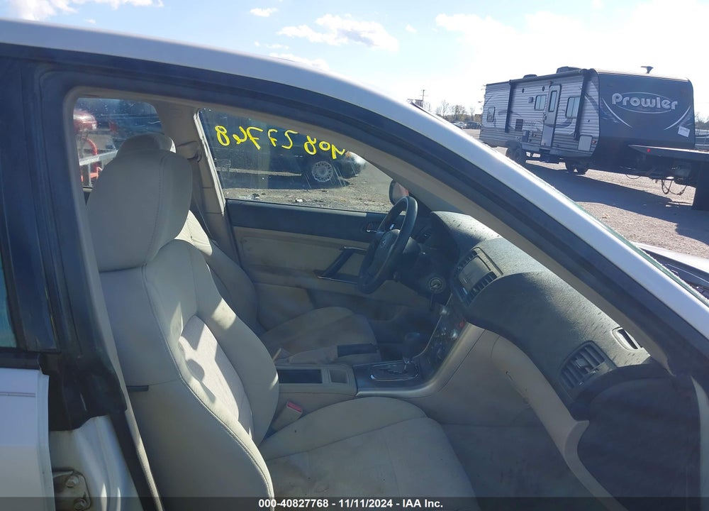 2007 SUBARU LEGACY 2.5I VIN: 4S3BL616777208111