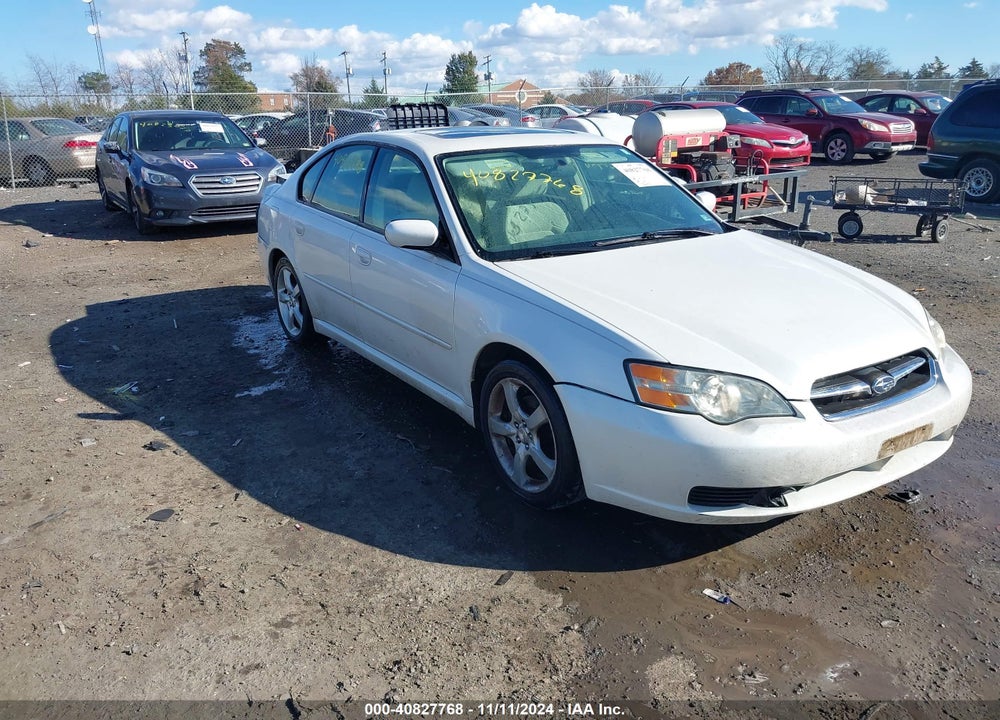 2007 SUBARU LEGACY 2.5I VIN: 4S3BL616777208111
