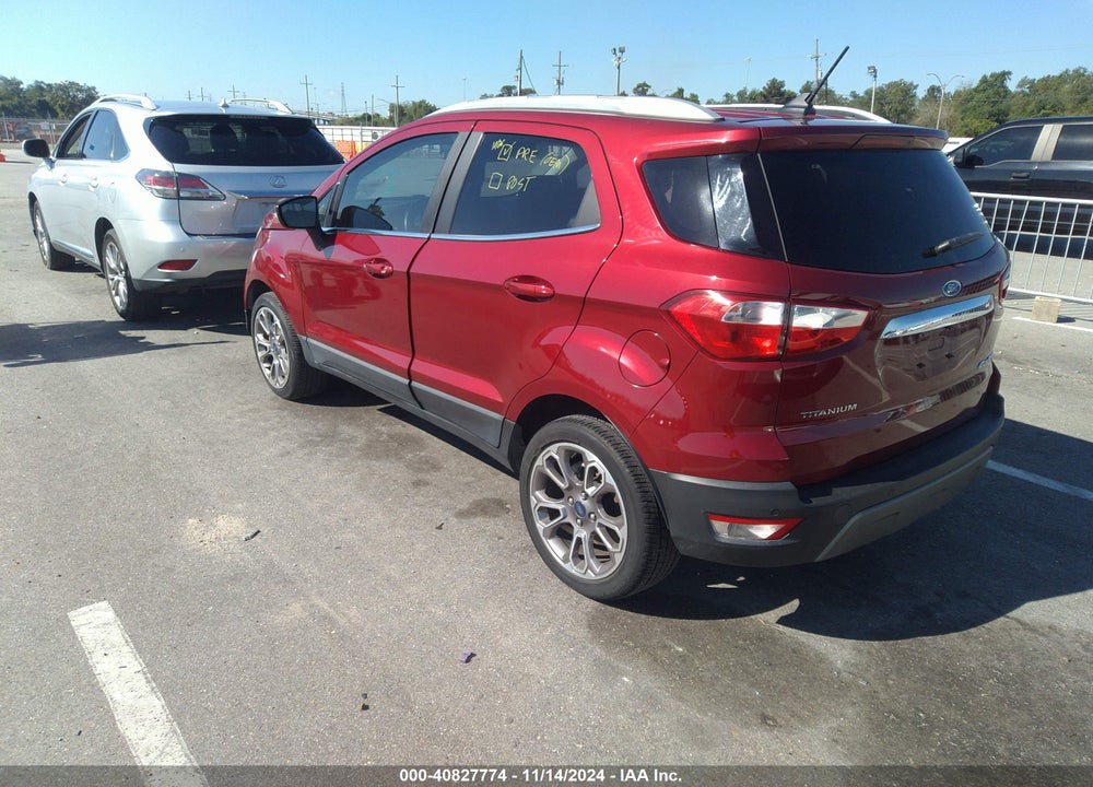 2019 FORD ECOSPORT TITANIUM VIN: MAJ3S2KE8KC295819