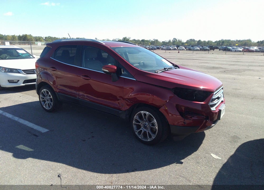 2019 FORD ECOSPORT TITANIUM VIN: MAJ3S2KE8KC295819