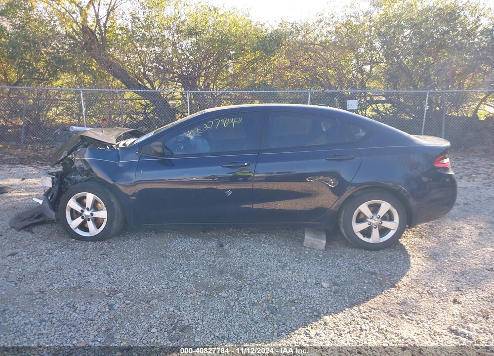 2015 DODGE DART SXT VIN: 1C3CDFBB7FD300529