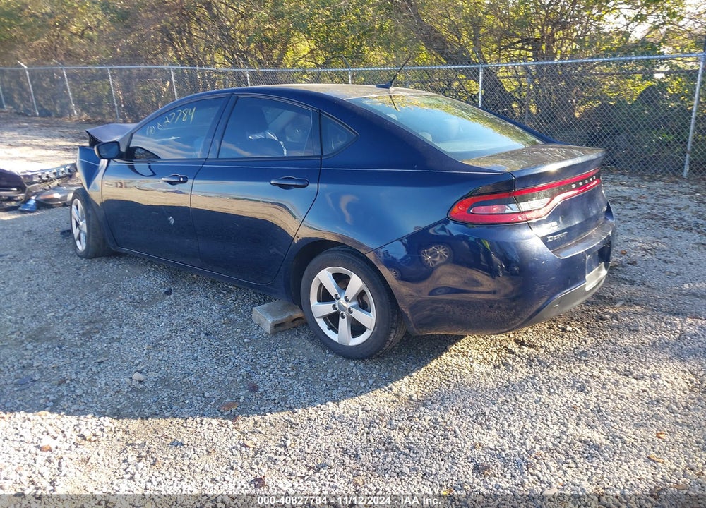 2015 DODGE DART SXT VIN: 1C3CDFBB7FD300529